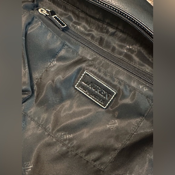 Ralph Lauren Black Extra Large Leather Tote Handbag - Picture 9 of 9